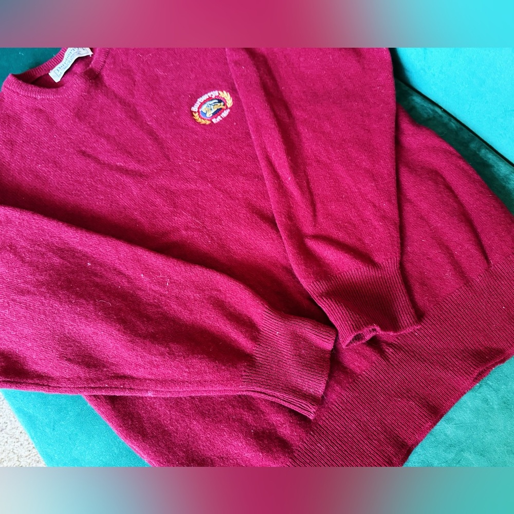 Authentic Burberry Wool Sweater - image 8
